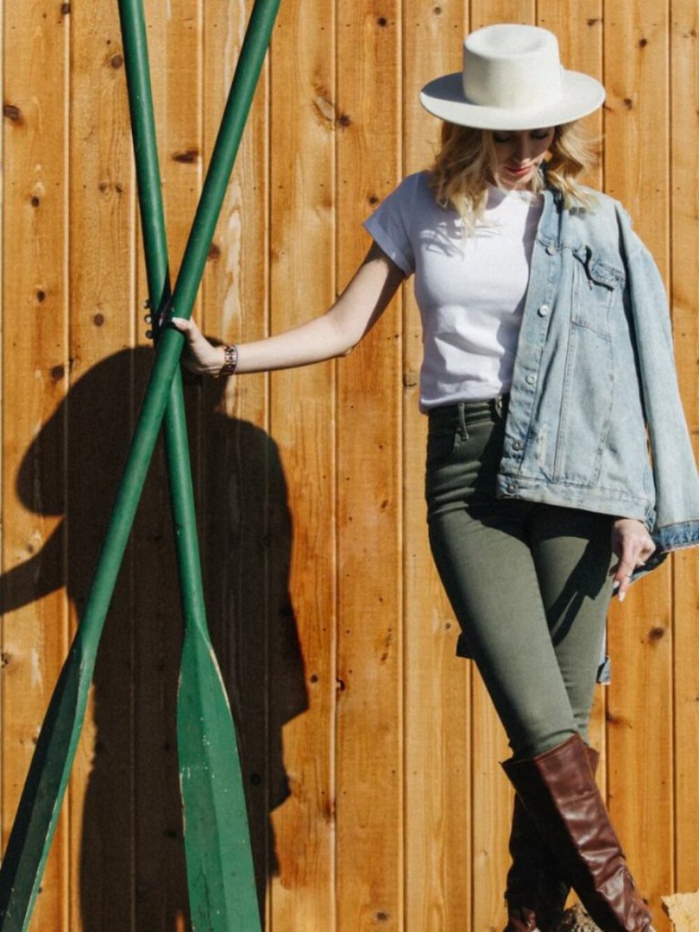 Revtown High Rise Skinny - Soft Olive